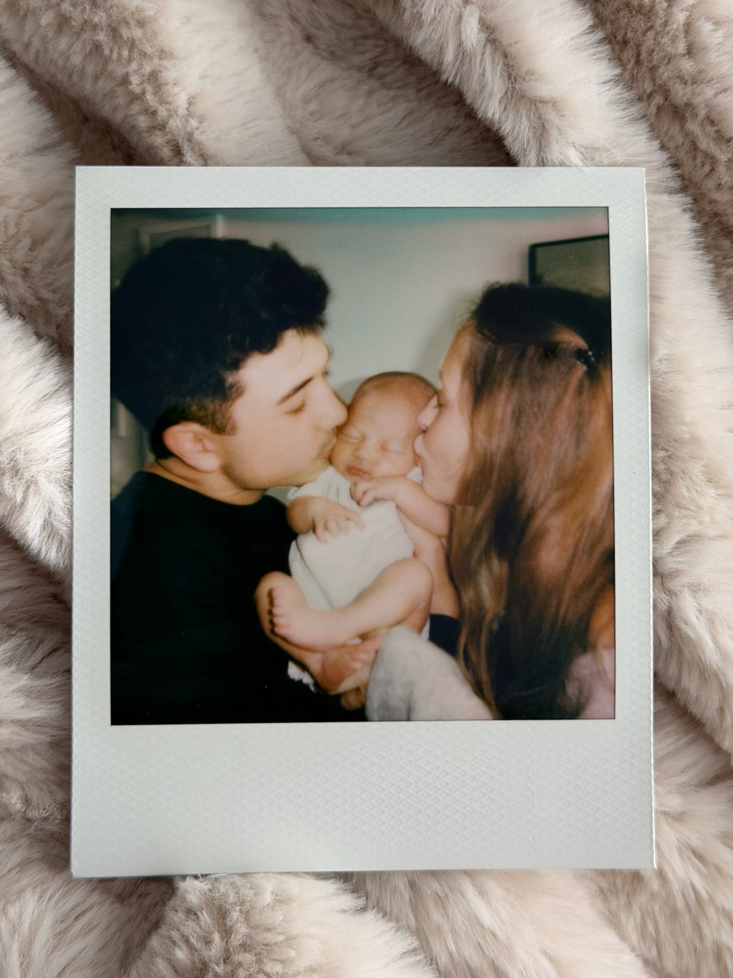 Image for the story: Natasha Bure Perry and Bradley Steven Perry welcome their first baby, daughter Winnie Helaine