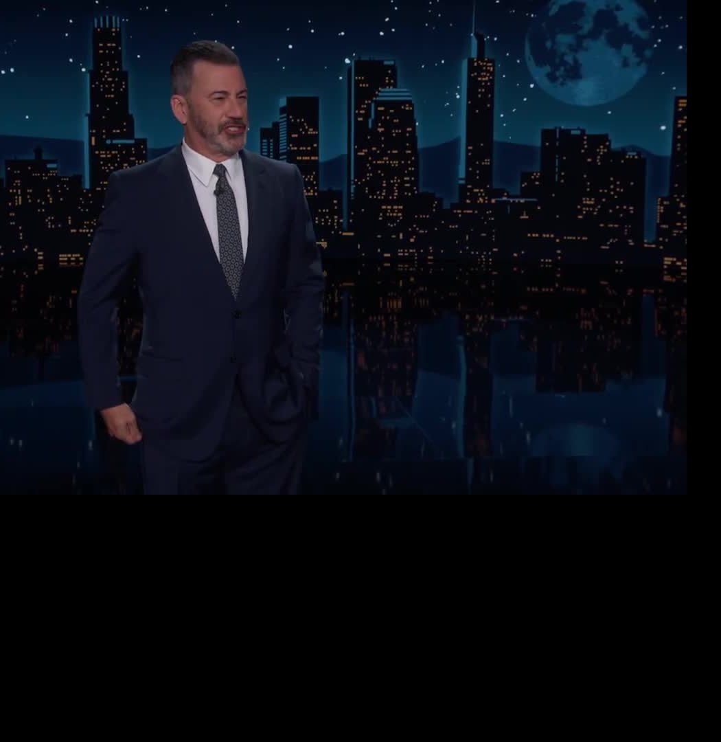 Image for the story: Jimmy Kimmel calls Trump's Iran remark "one of the craziest, indefensible statements"