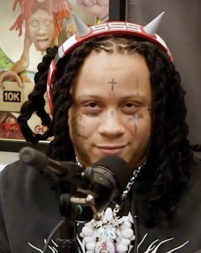 Photo related to the story: Attempted-murder suspect arrested in raid at Trippie Redd's Florida mansion